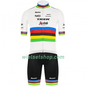 Fietskleding (Fietsshirt + Korte Koersbroek) 2020 Trek-Segafredo UCI World Champion N001